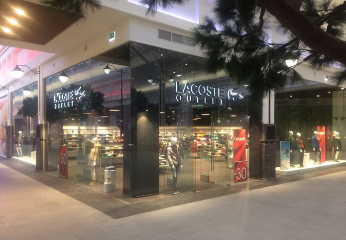 lacoste park shopping
